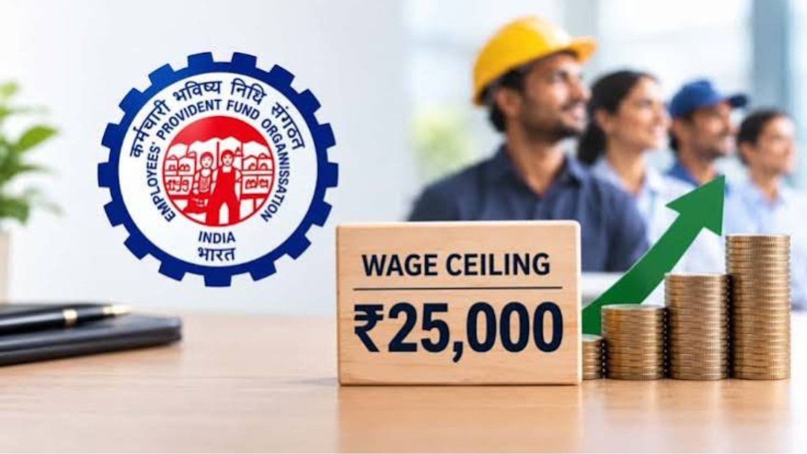 EPFO Wage Ceiling Raised to ₹25,000: 51 Lakh More Employees to Get Coverage
