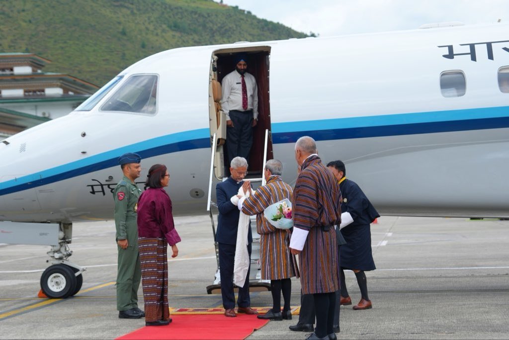 EAM Jaishankar Begins Two‑Day Official Visit to Bhutan