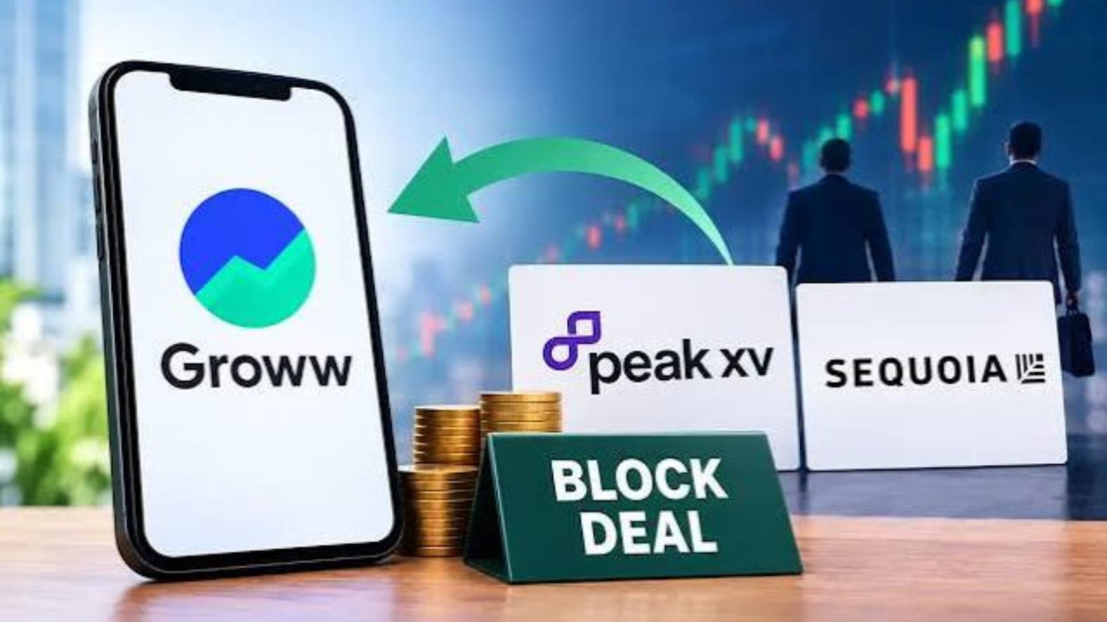 Peak XV Partners Sells 1.46% Groww Stake for ₹1,756 Crore in Block Deal
