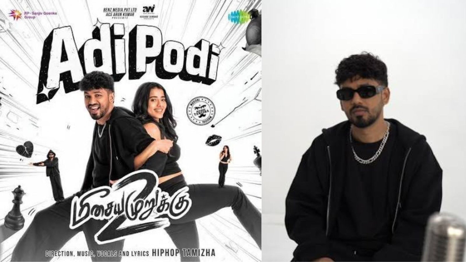 Hiphop Tamizha Adhi on Meesaya Murukku 2, Tamil Indie Music and Gaana