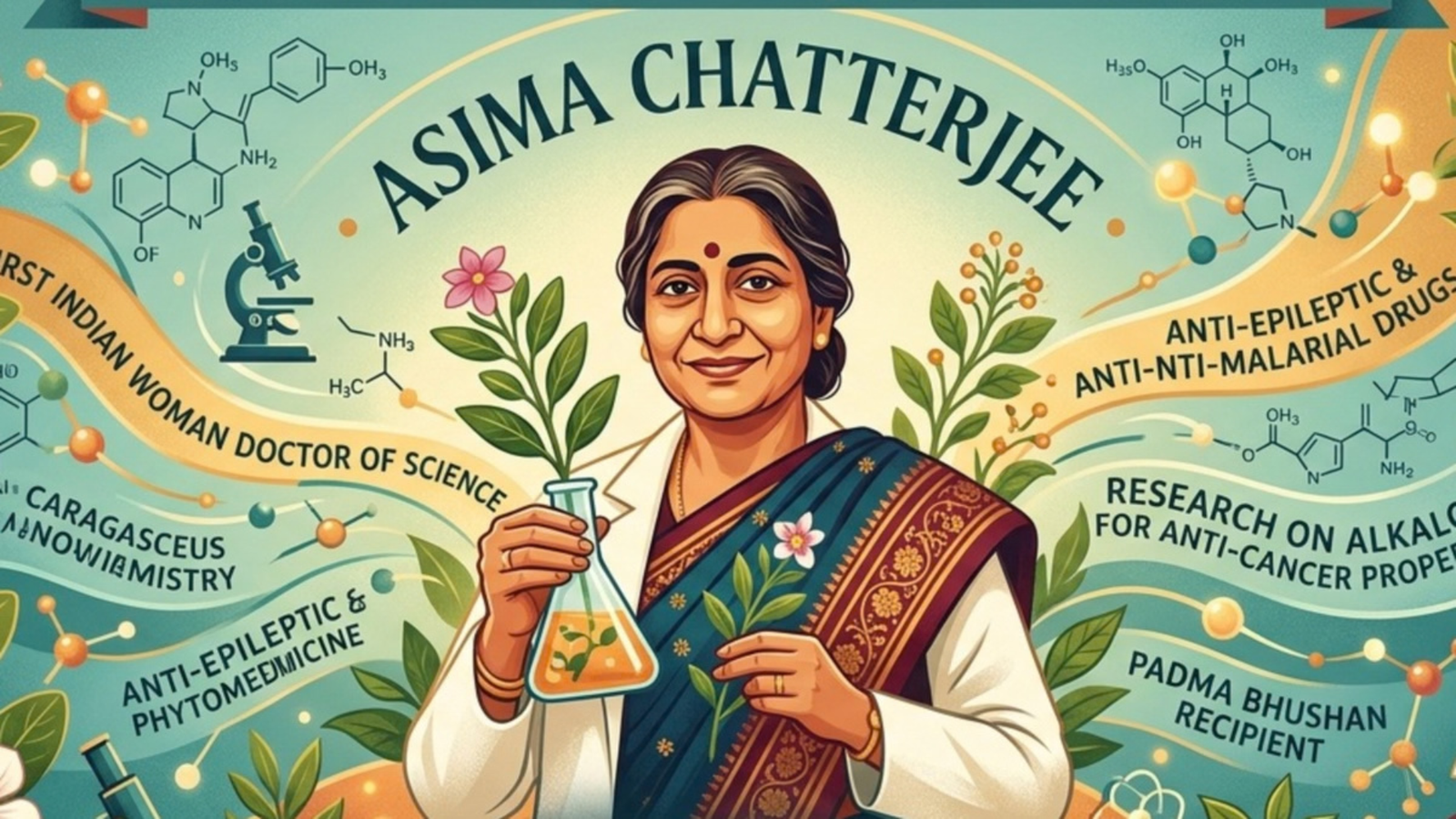 Asima Chatterjee: India’s Pioneer in Medicinal Plant Research