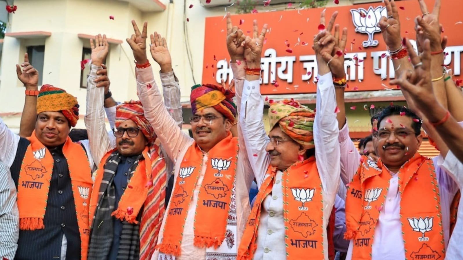 राजस्थान के 301 निकायों में बीजेपी के 197 अध्यक्ष बने