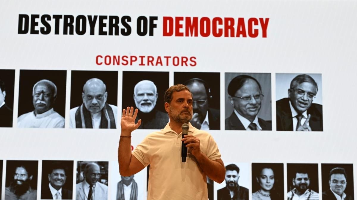 Rahul Gandhi Demands CEC Gyanesh Kumar’s Resignation