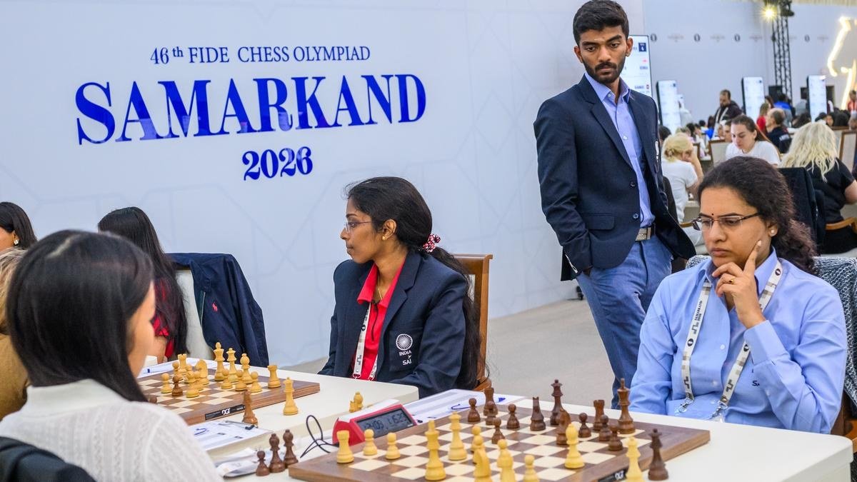Chess Olympiad 2026: Indian Men Beat England, Women Outclass Germany