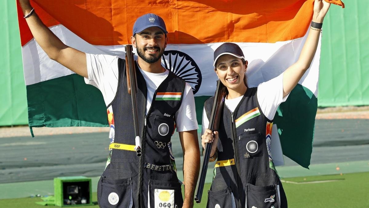 Naruka–Parinaaz Duo Clinch Historic Skeet Bronze; Pistol Shooters Fall Short