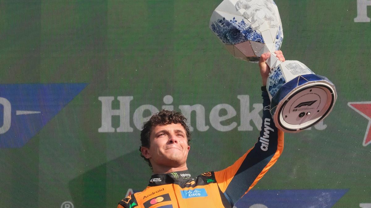 Norris Wins Dutch GP, Completes McLaren Hat‑Trick