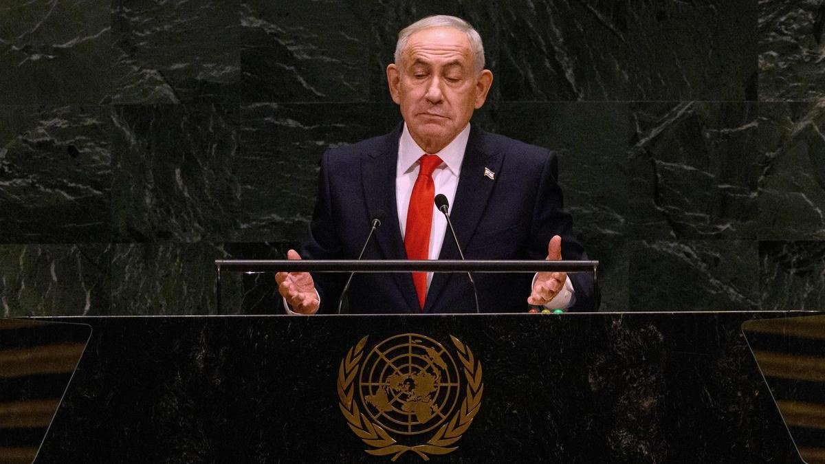 Netanyahu at UN: Gaza Genocide Allegations ‘Biggest Lie of the Century’