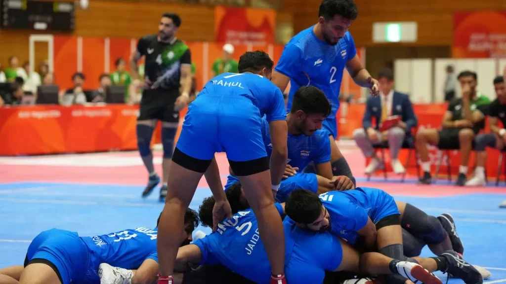 India Clinch 2nd Consecutive Men’s Kabaddi Gold at Asian Games