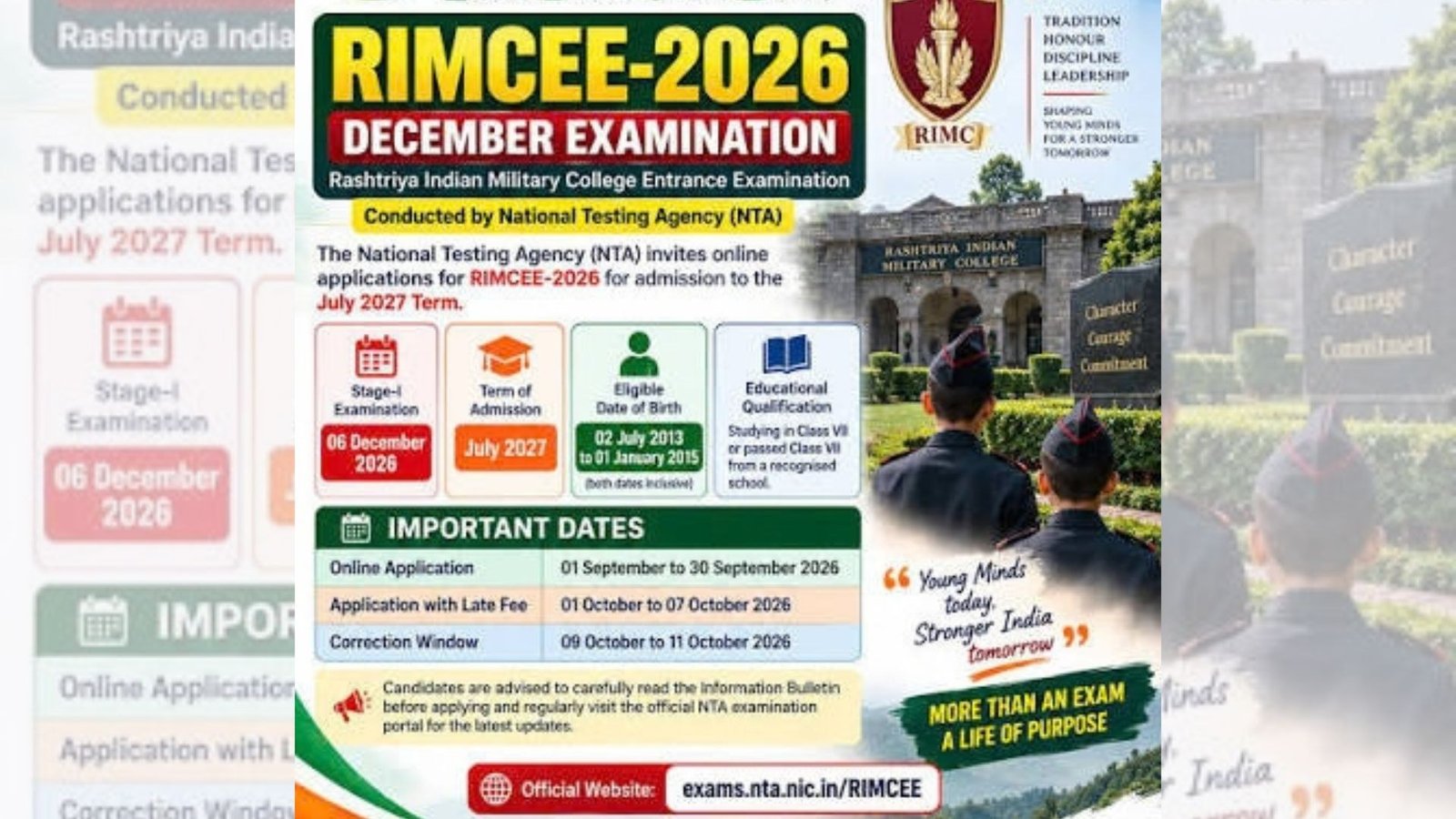 RIMCEE 2026 Application Deadline Tomorrow: Apply by Sept 30
