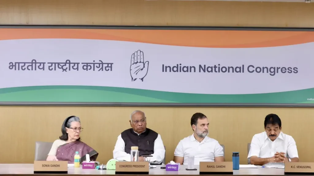 Congress CWC Demands Modi, Shah, CEC Resignation Ahead of INDIA Bloc Meet
