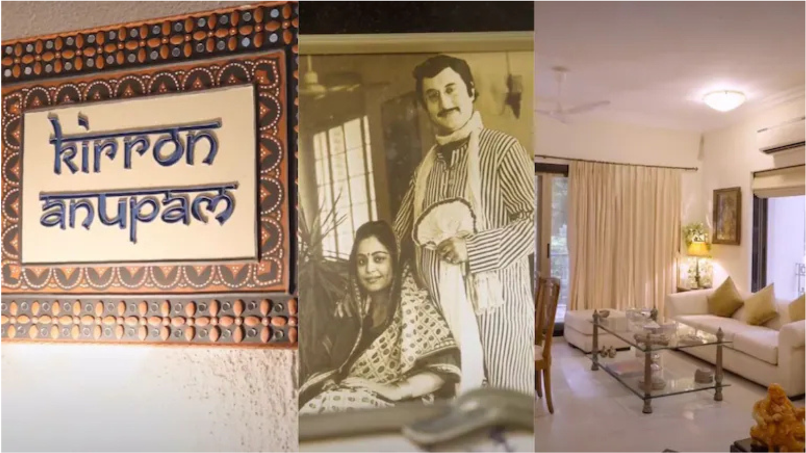 Inside Anupam, Kirron Kher’s Mumbai Home With Family Memories