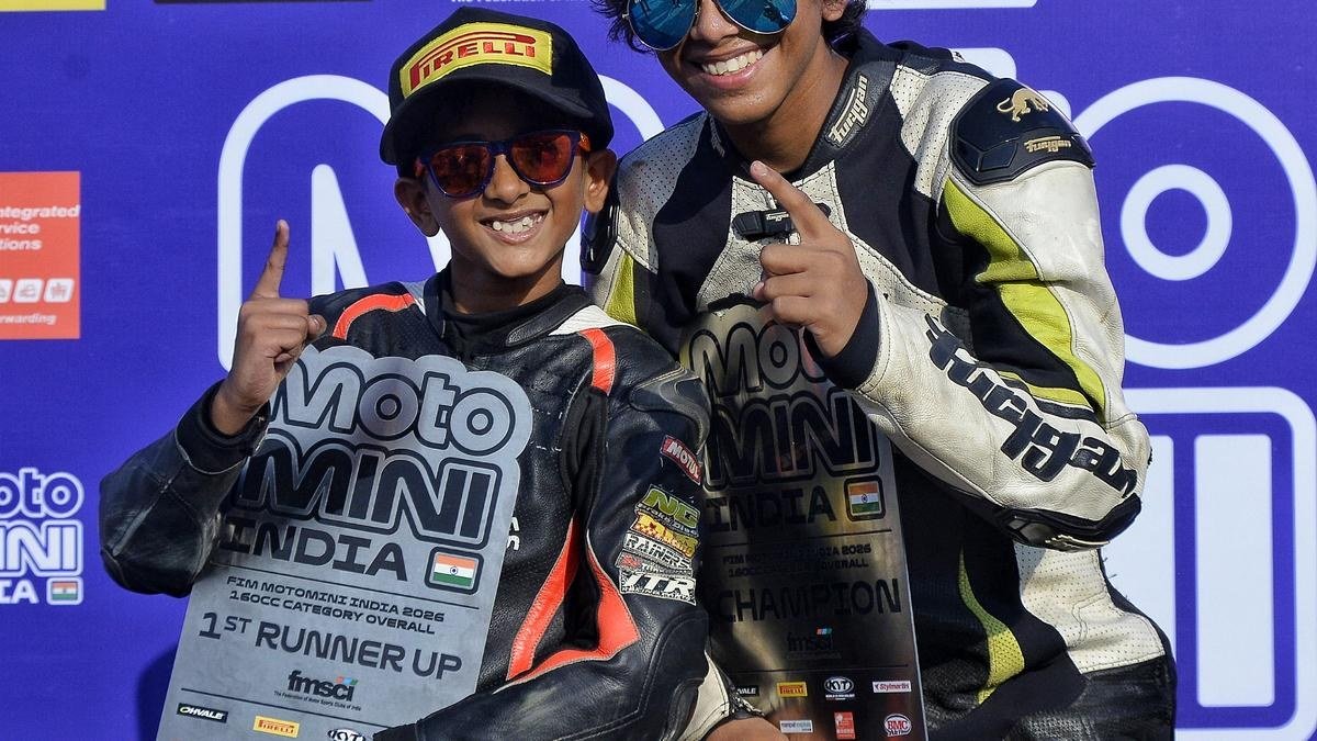 Prem Khandle Crowned Overall Winner of FIM Moto Mini India Series