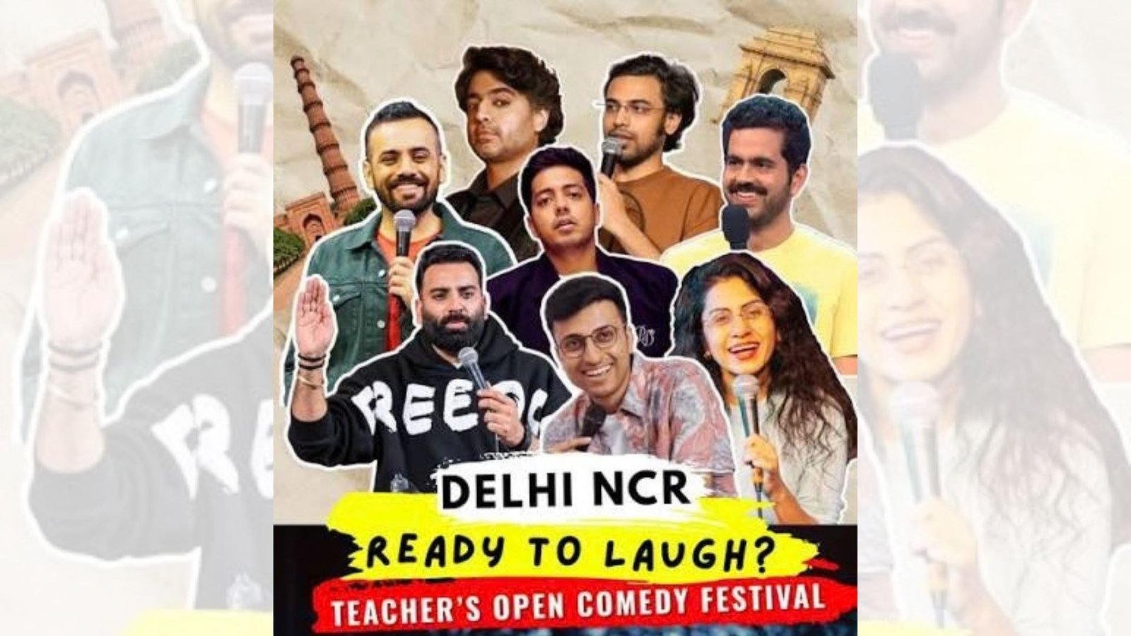 Teacher's Open Comedy Festival Delhi: Bassi, Aakash Gupta