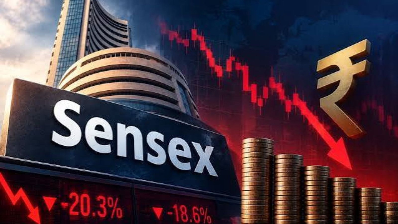 Sensex, Nifty Fall: 5 Key Factors Driving D-Street Sell-Off