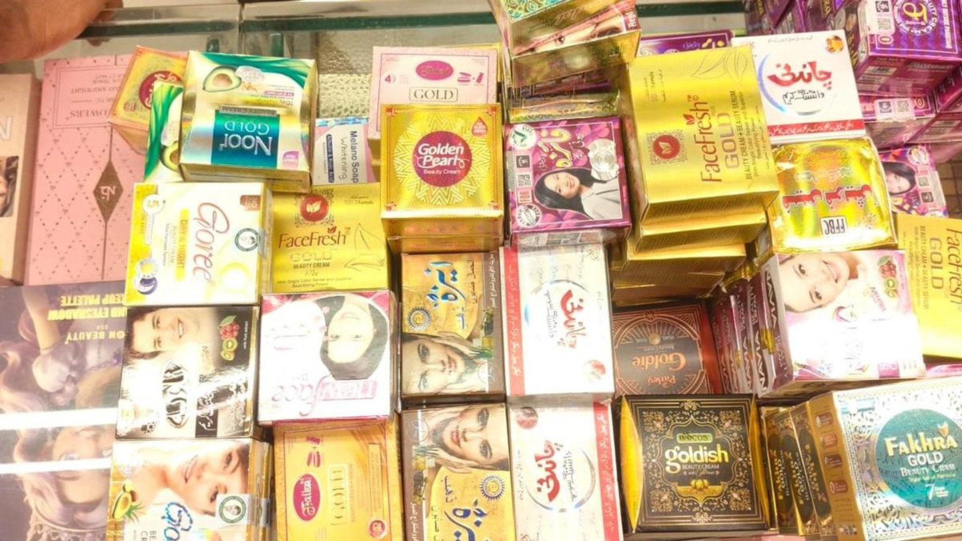 Authorities seized unauthorised Pakistan-made cosmetics in Hyderabad as investigators traced the suspected supply chain to Mumbai.