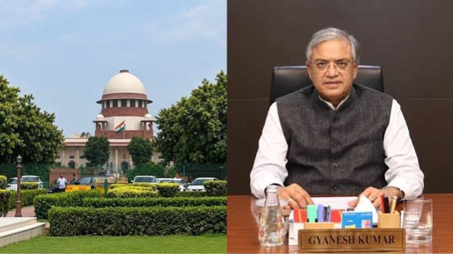 Supreme Court declines interim suspension of CEC Gyanesh Kumar and seeks responses in the SIR-related plea.