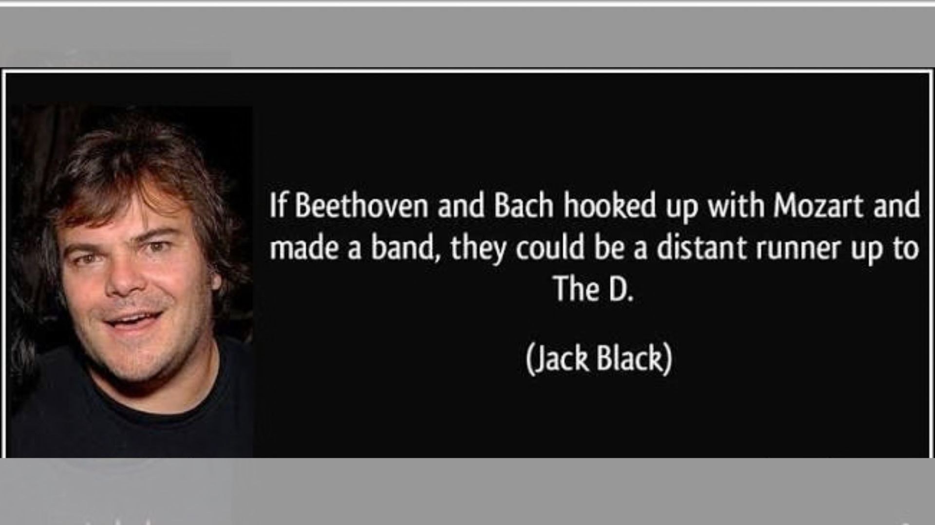 Jack Black explains why failure can be an important part of learning and personal growth.