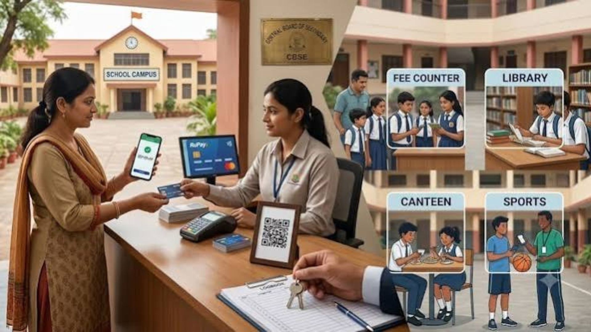 CBSE has advised schools to expand digital payment options and promote financial literacy among students and parents.