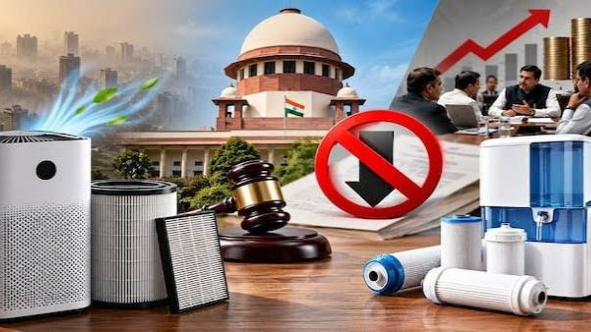 The GST Fitment Committee has recommended no rate cut on air purifiers, HEPA filters and water purifiers.
