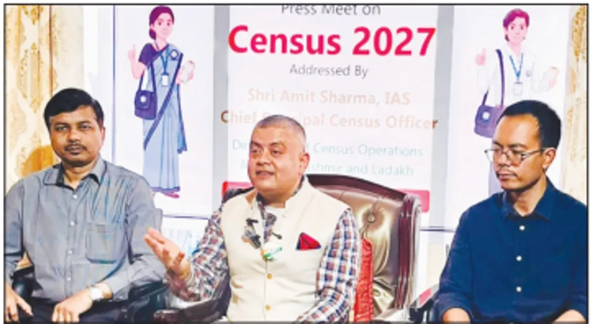 Provisional Census 2027 Data Expected by March–April, Says J&K Census Chief