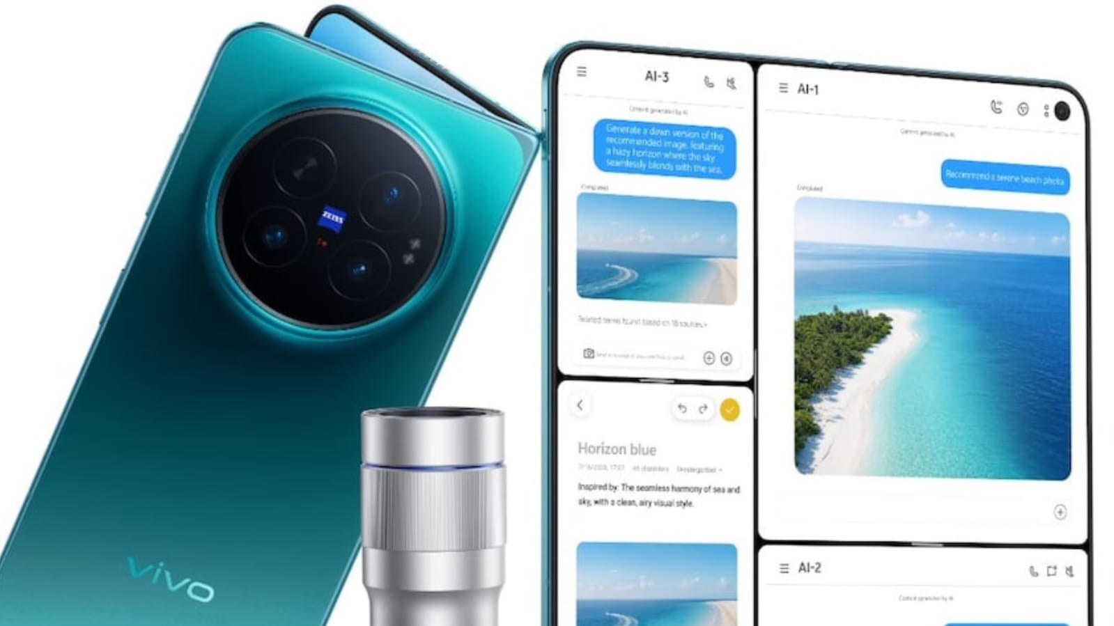 Vivo X Fold6 फोल्डेबल स्मार्टफोन