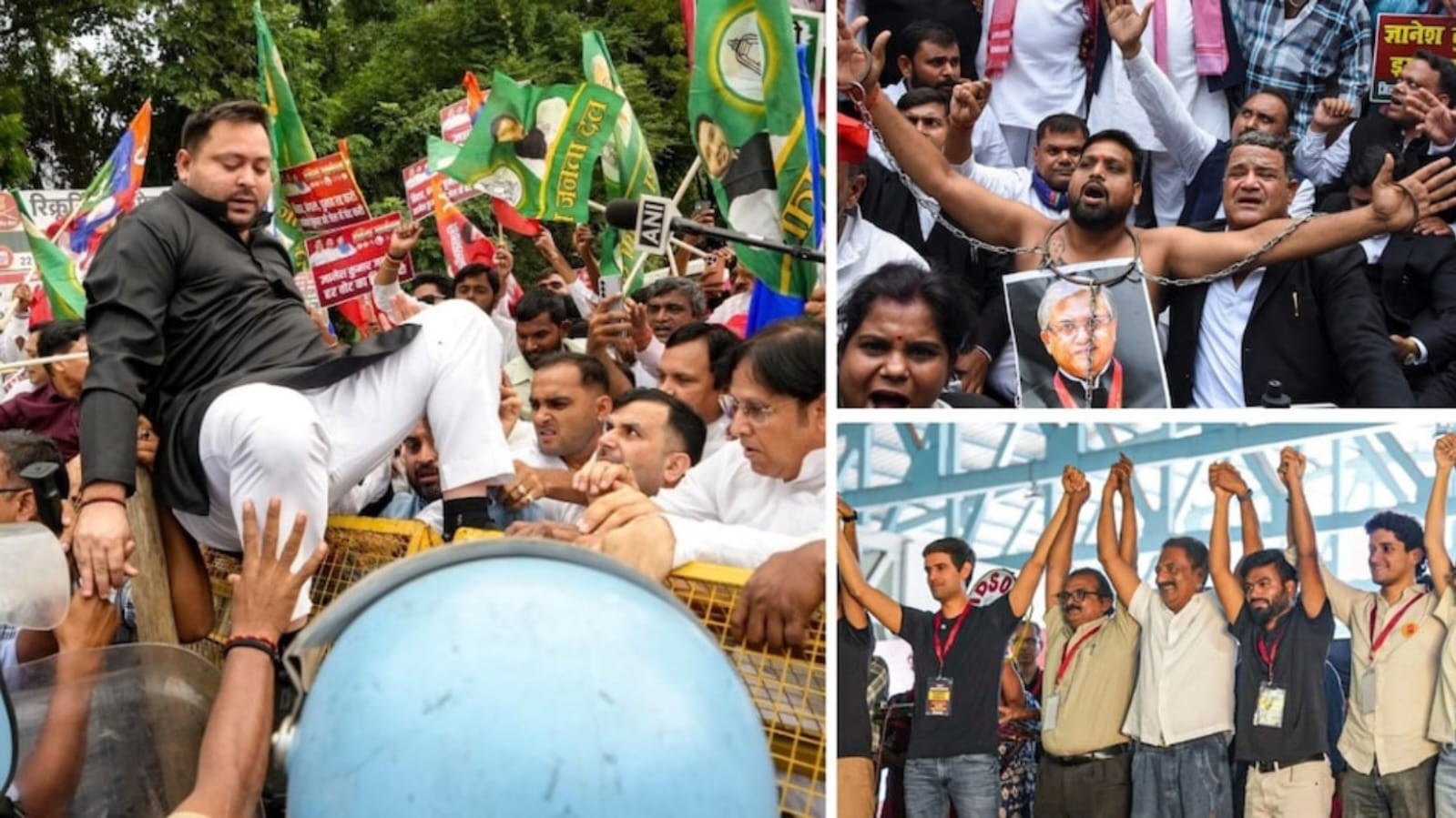 SIR के खिलाफ शहर-शहर विरोध प्रदर्शन