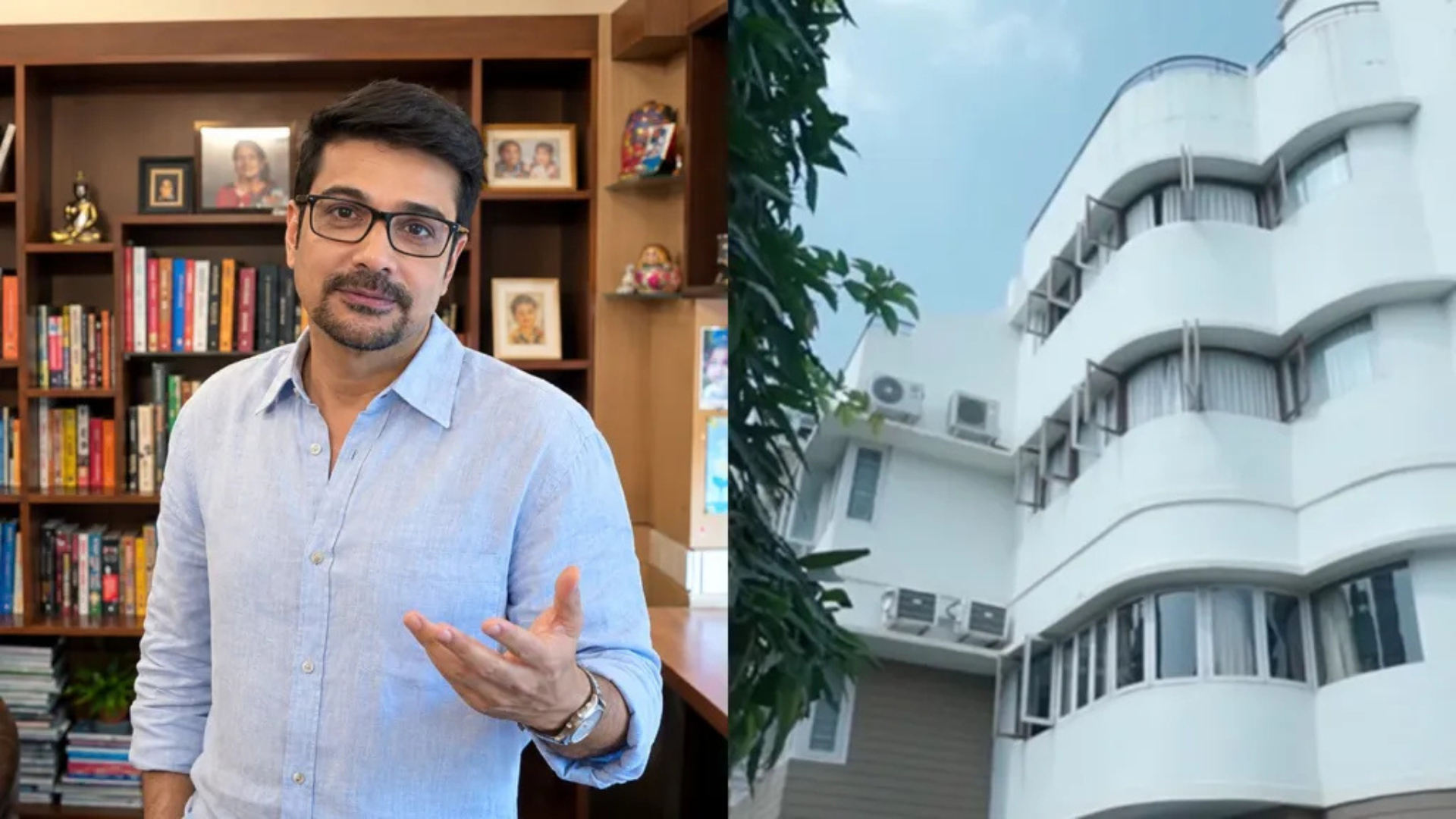 Prosenjit Chatterjee’s Kolkata residence Utsab has a special connection to Satyajit Ray’s Nayak.