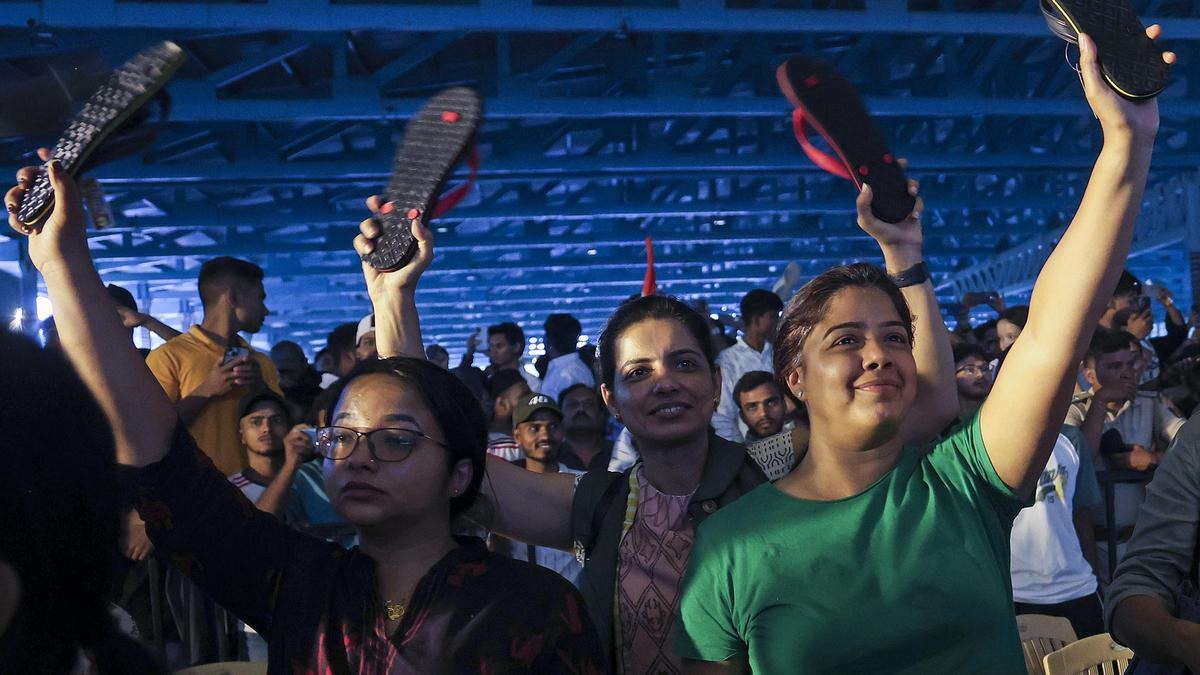 “Women will bring inquilab (revolution)”
