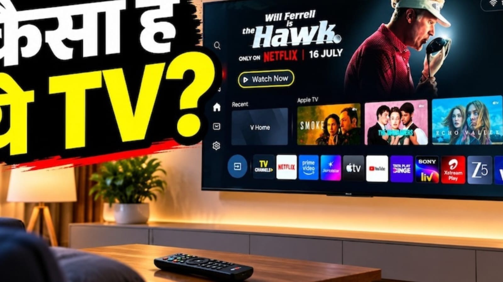 Hisense U7SE में Mini LED और 144Hz डिस्प्ले।