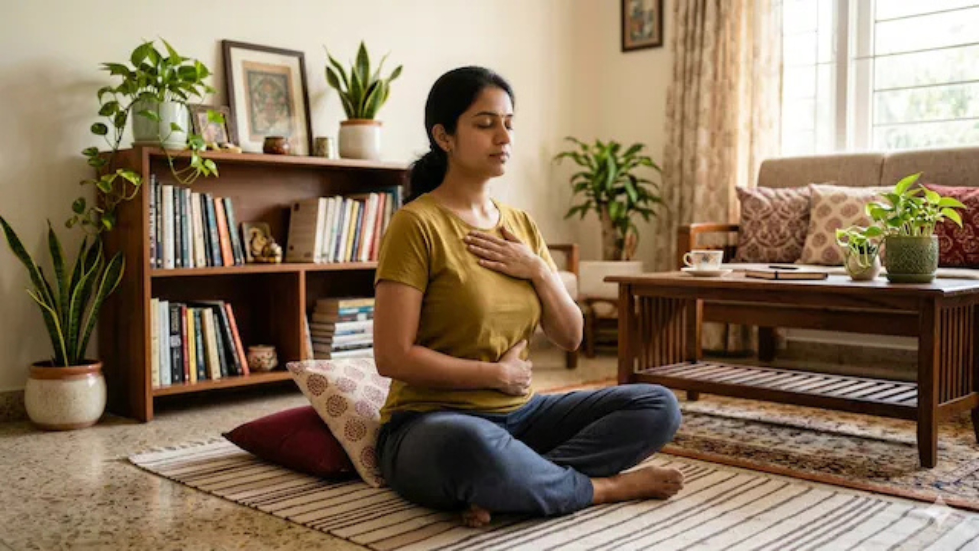 Gentle breathing and muscle relaxation exercises may help manage stress, which can influence digestion and gut sensitivity.