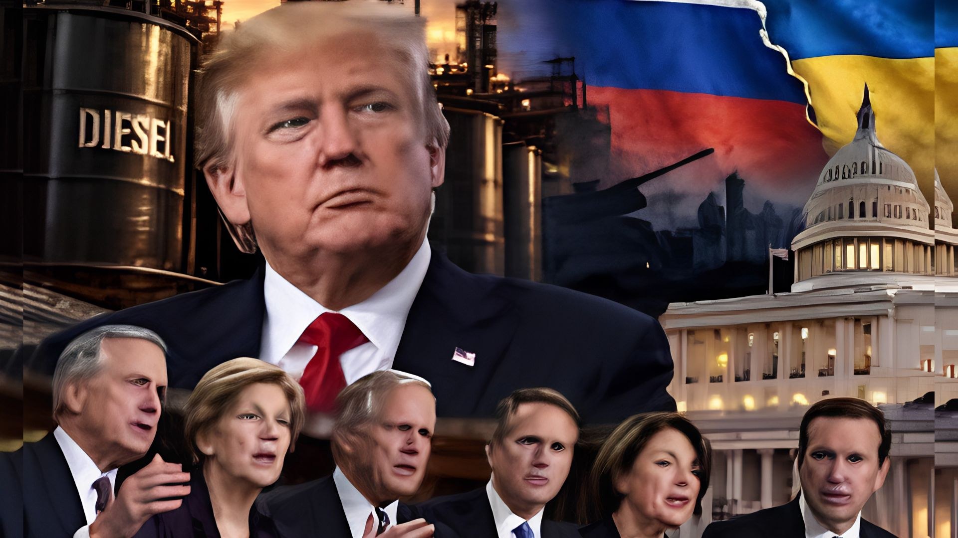 Six US senators are opposing the reported Russian diesel import plan, citing concerns about sanctions enforcement and international relations.