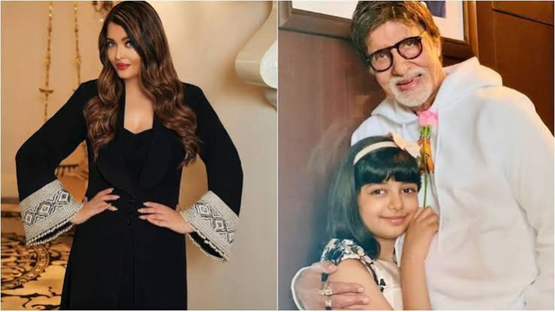 Aishwarya Rai Bachchan marked Amitabh Bachchan’s 84th birthday with a special photograph featuring the actor and his granddaughter Aaradhya.