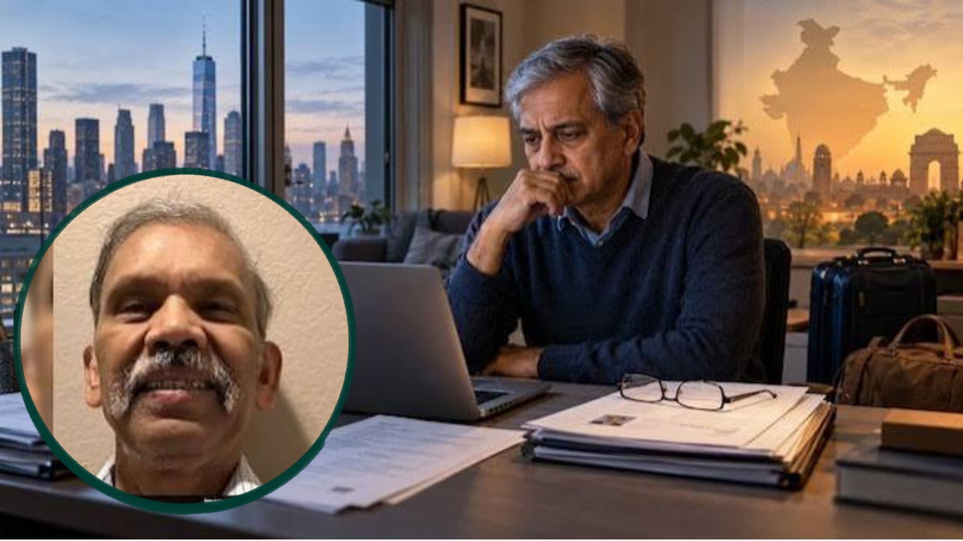 A 61-year-old IIT Kanpur alumnus in Dallas is considering returning to India after an extended search for full-time software work.
