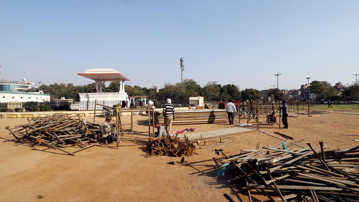 Delhi’s New Protest Hub Ramlila Maidan Almost Fully Booked