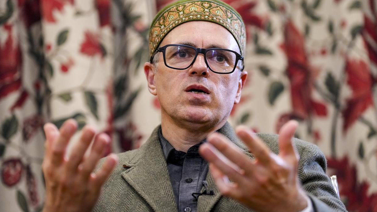 Jammu and Kashmir Chief Minister Omar Abdullah