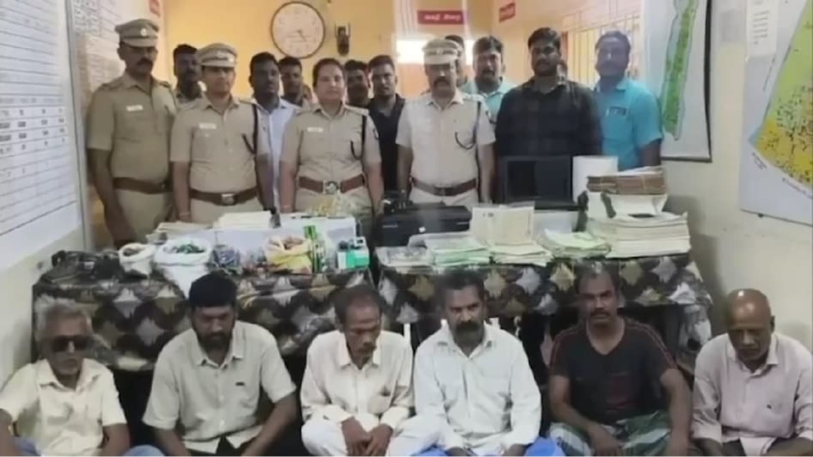चेन्नई में नकली स्टांप पेपर बनाने वाले गिरोह का पर्दाफाश।