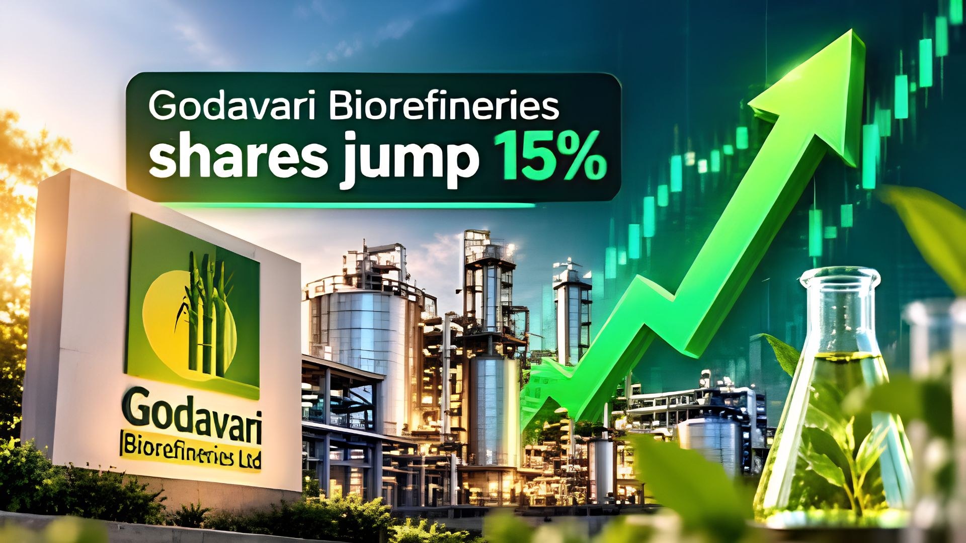 Godavari Biorefineries Shares Jump 15% on US Patent