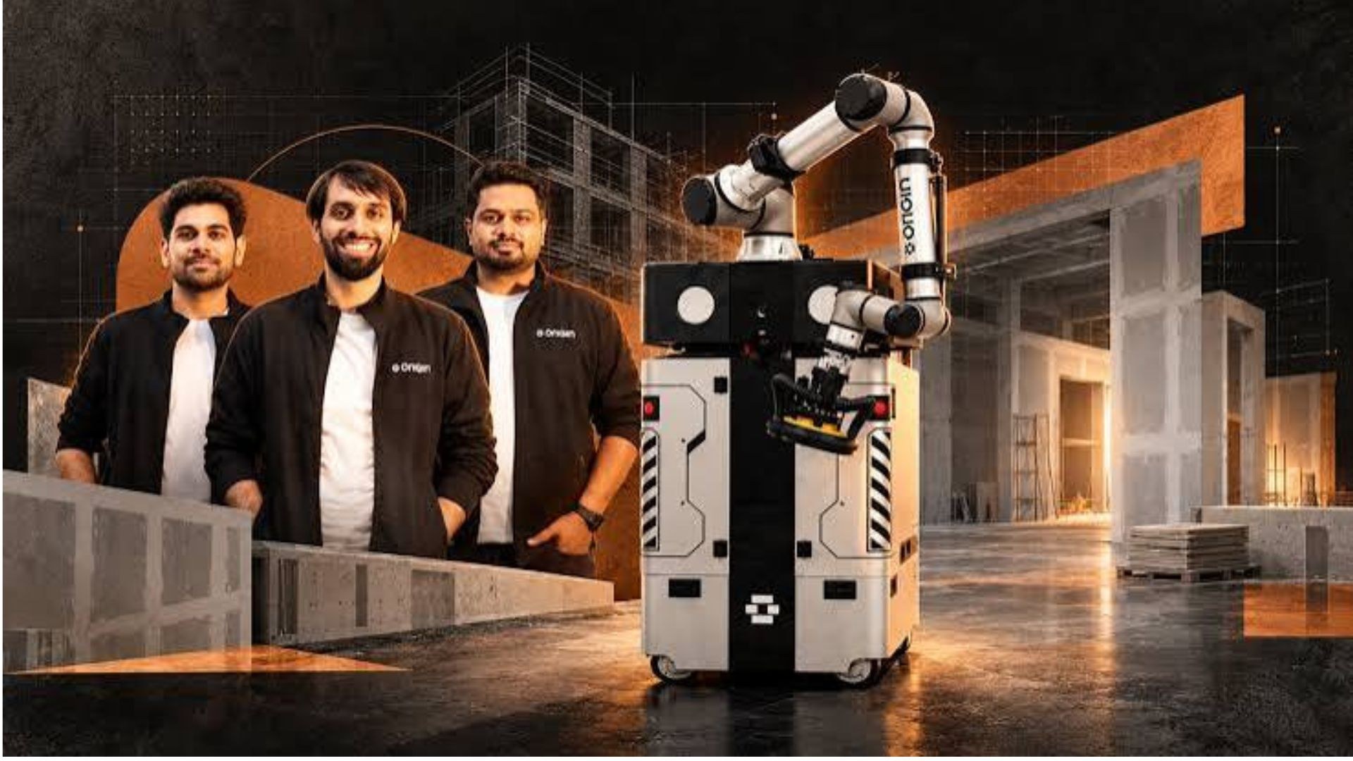 Origin raised $20 million in funding led by Accel and Zacua Ventures to expand its construction robot deployments.