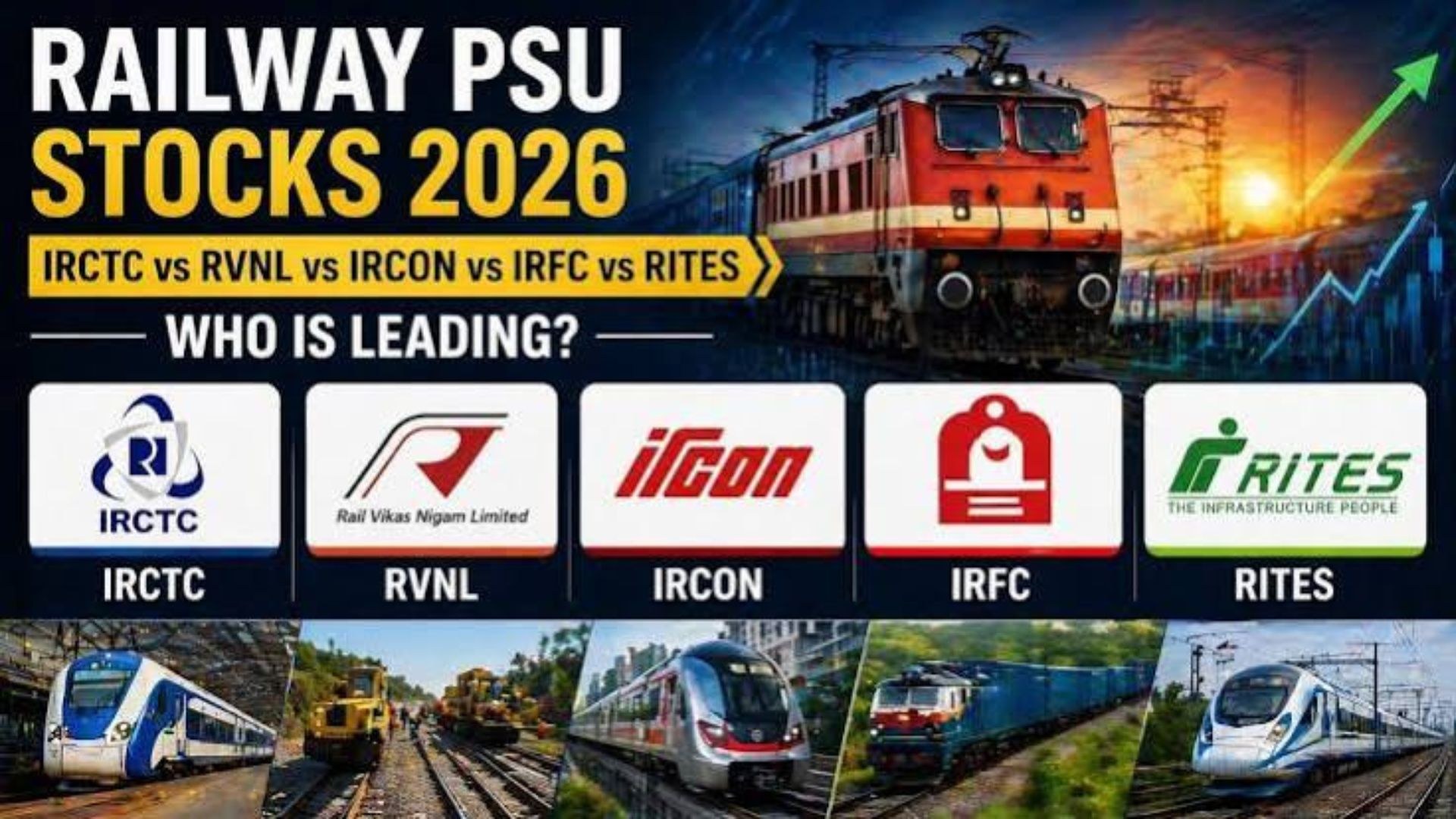 Railway PSU shares have corrected as investors reassess valuations, earnings growth and project execution.