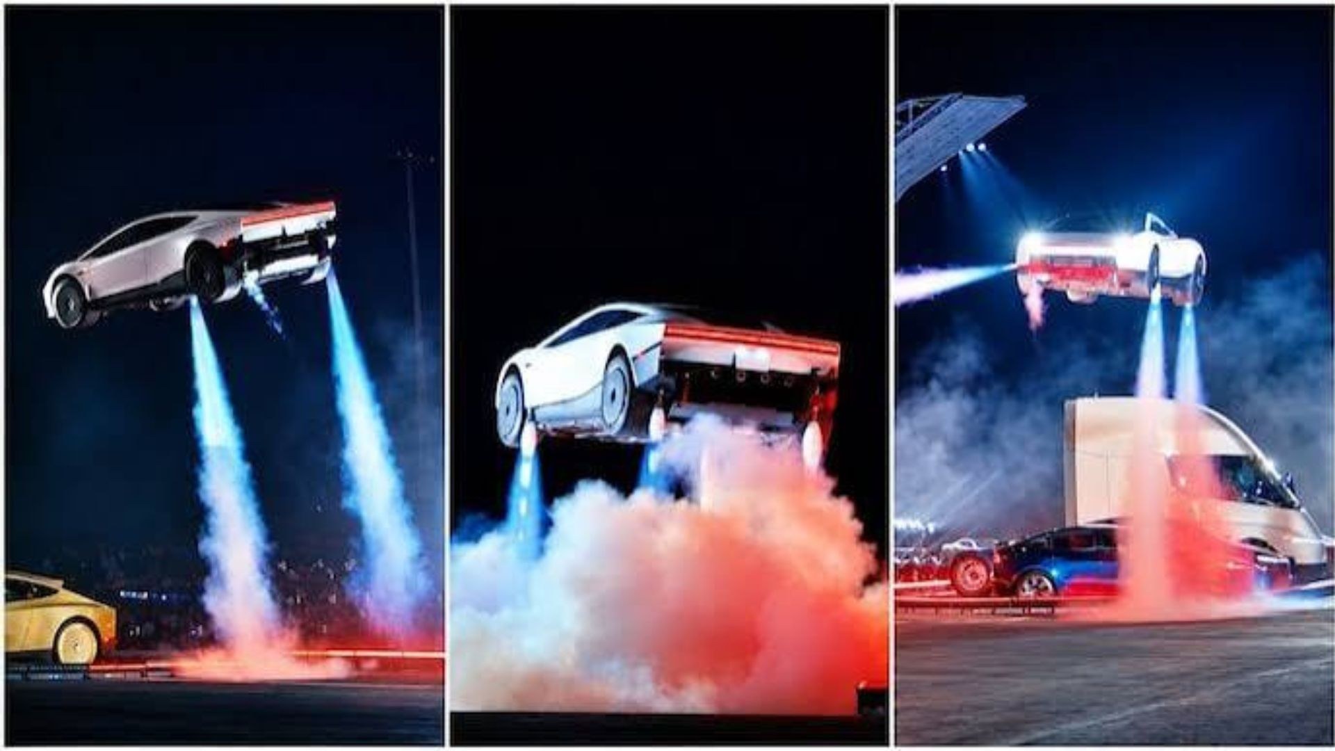 Tesla Flying Car? Elon Musk Unveils New Roadster Demo