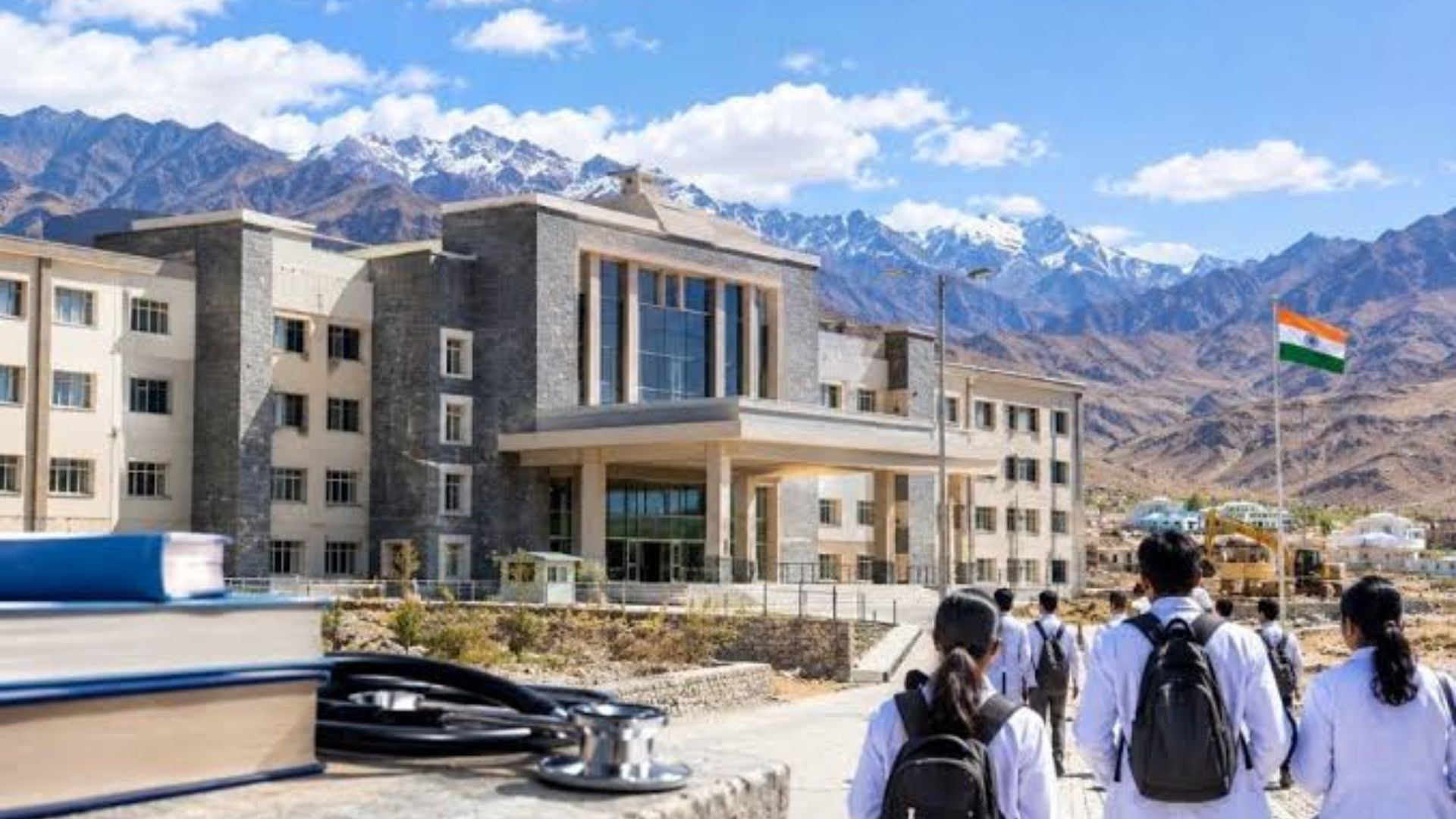 Ladakh’s first government medical college is expected to begin operations in the 2027-28 academic year.