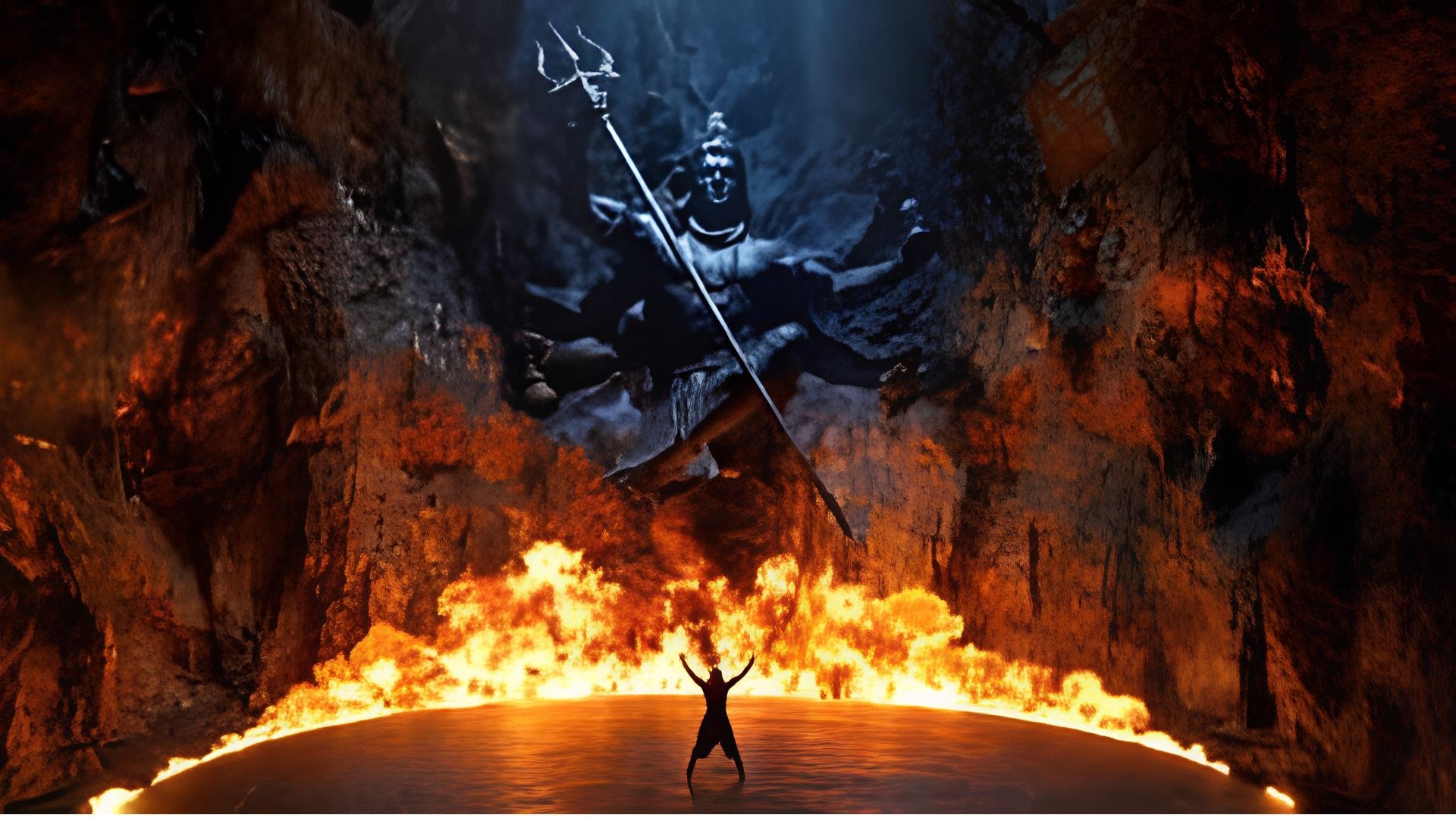 Yash appears as Ravana in the Ramayana Tandav sequence, which explores the legendary king’s devotion to Lord Shiva.