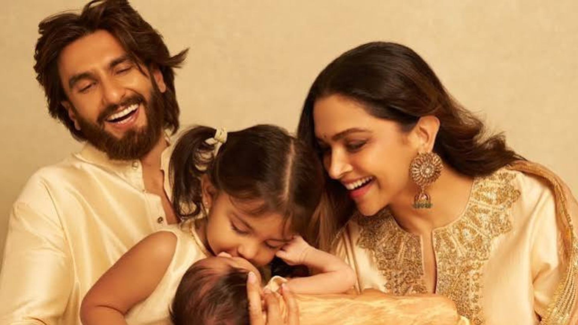 Deepika Padukone and Ranveer Singh reveal their second daughter’s name, Devi Padukone Singh, in a family post.