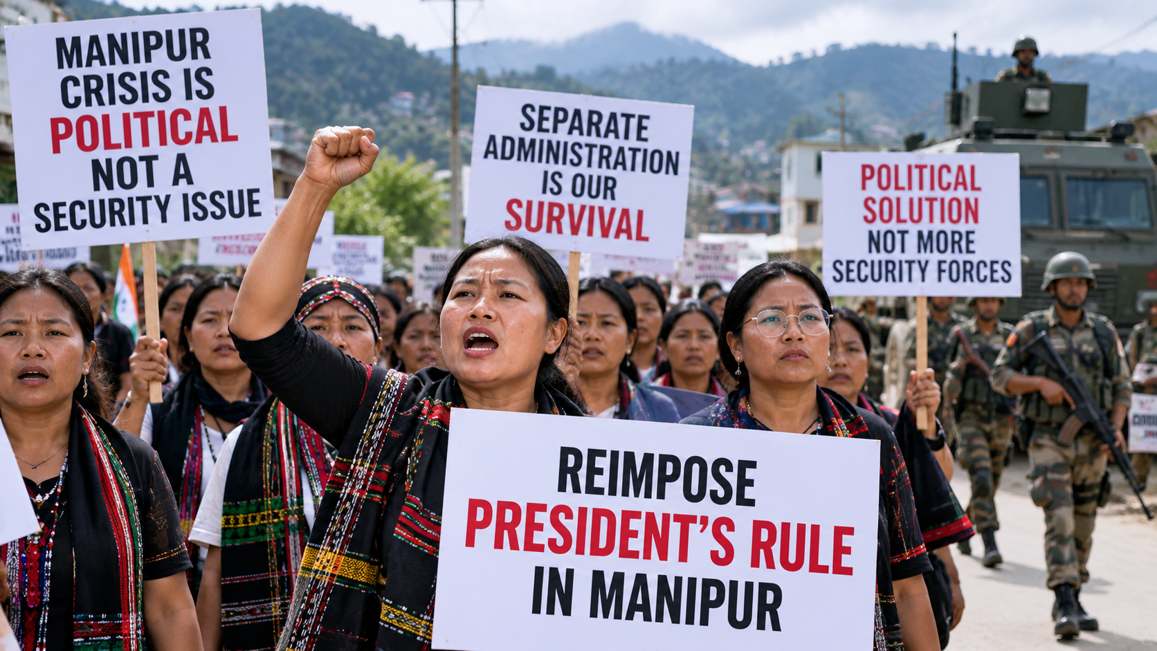 Kuki-Zo Women's Forum Wants President's Rule
