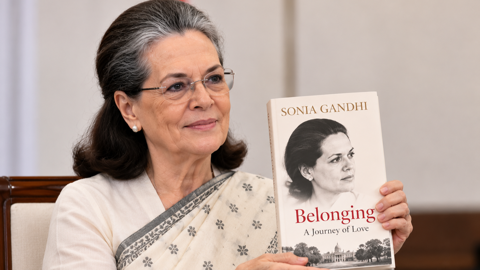 Sonia Gandhi new book ,Belonging A Journey of Love
