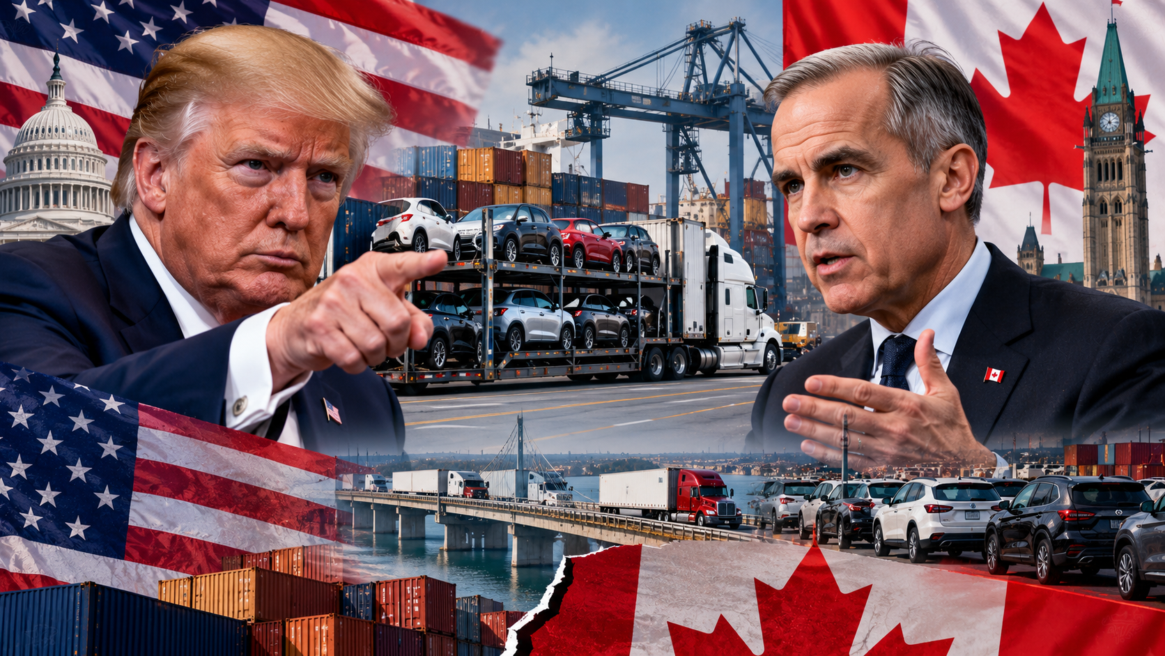 Carney Hits Back at Trump’s Tariffs