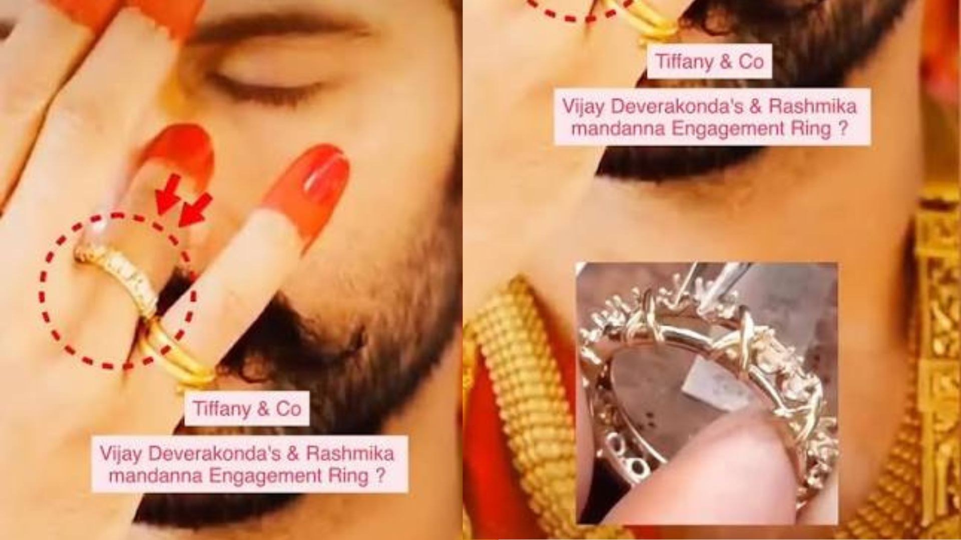 Vijay Deverakonda’s comments about the engagement rings he chose for Rashmika Mandanna have prompted debate among social media users.