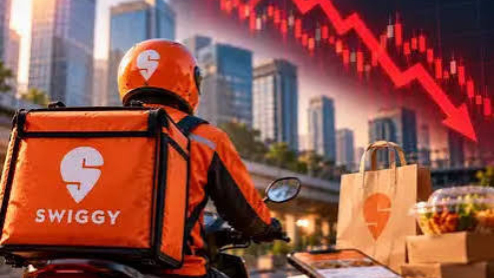 Swiggy shares fell sharply on October 23 after its Q2FY27 results renewed concerns over Instamart's losses and the company's profitability outlook.