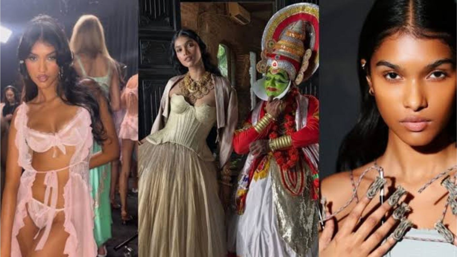 Ravleen Varghese made her Victoria’s Secret Fashion Show debut in two different runway looks