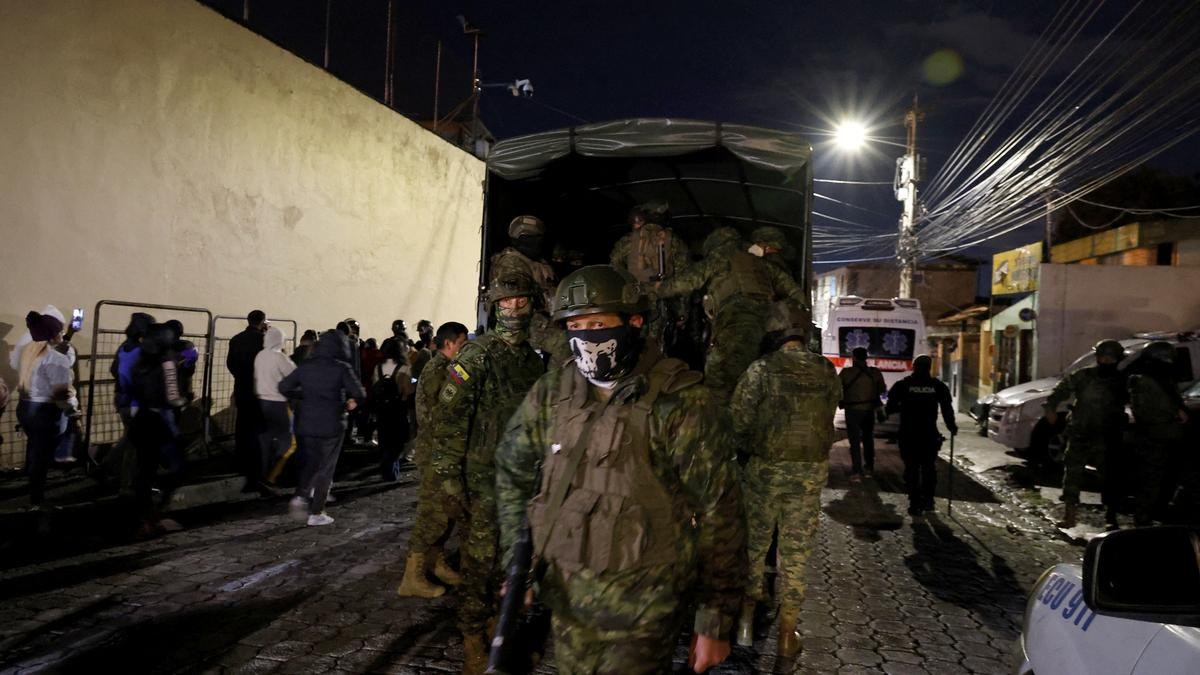 Ecuador Prison Riots Leave Eight Dead and 10 Injured, Officials Say
